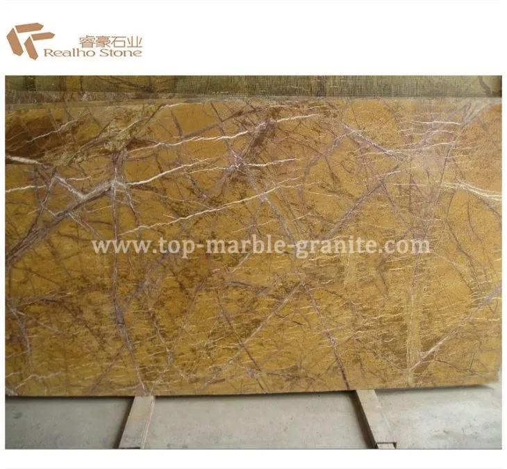 Acid Finish Tropical Rain Forest Marble Slab