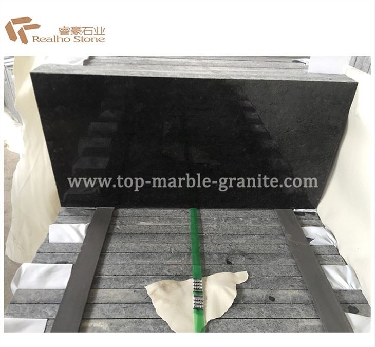 Angola Black Granite Floor Tiles