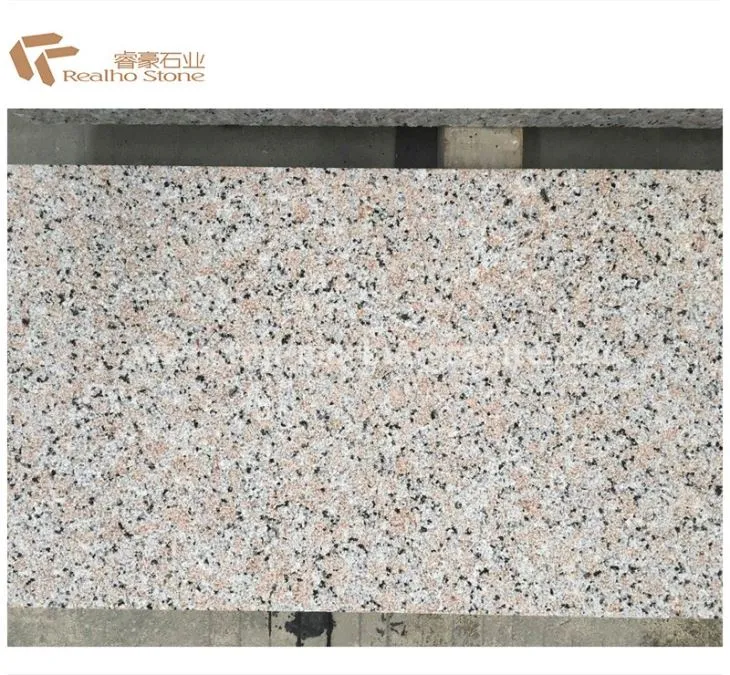 Bushhammer Maple Red Granite Floor Tiles