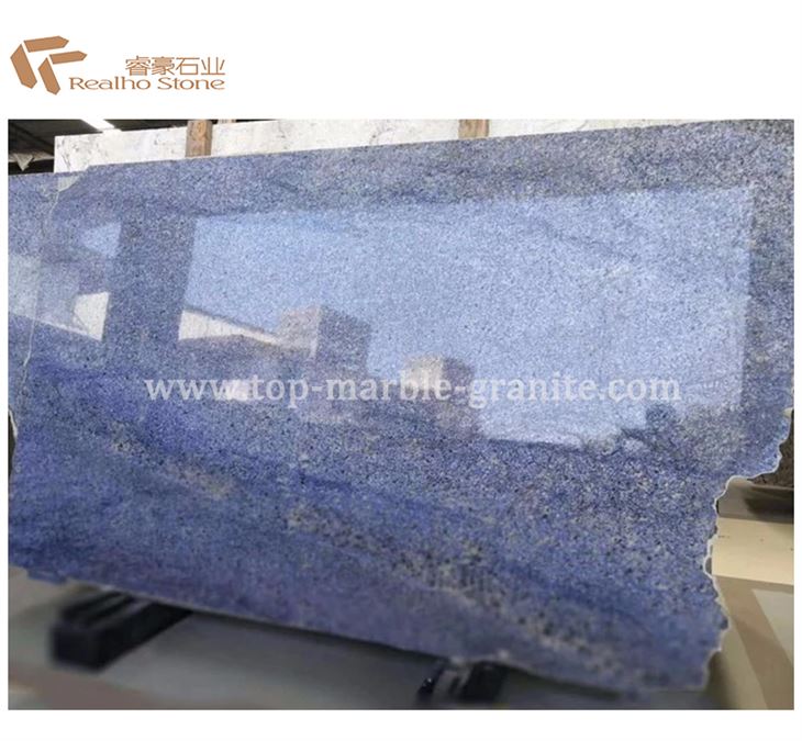 Losa de granito de labradorita azul bahia