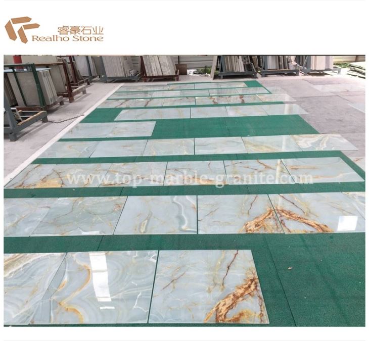 Natural Stone Onyx Ceramic Composite Tiles