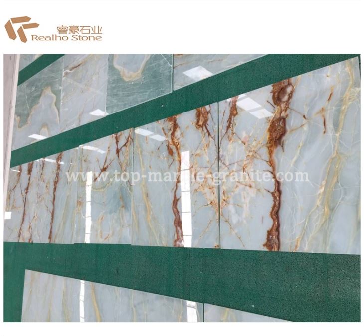 Natural Stone Onyx Ceramic Composite Tiles