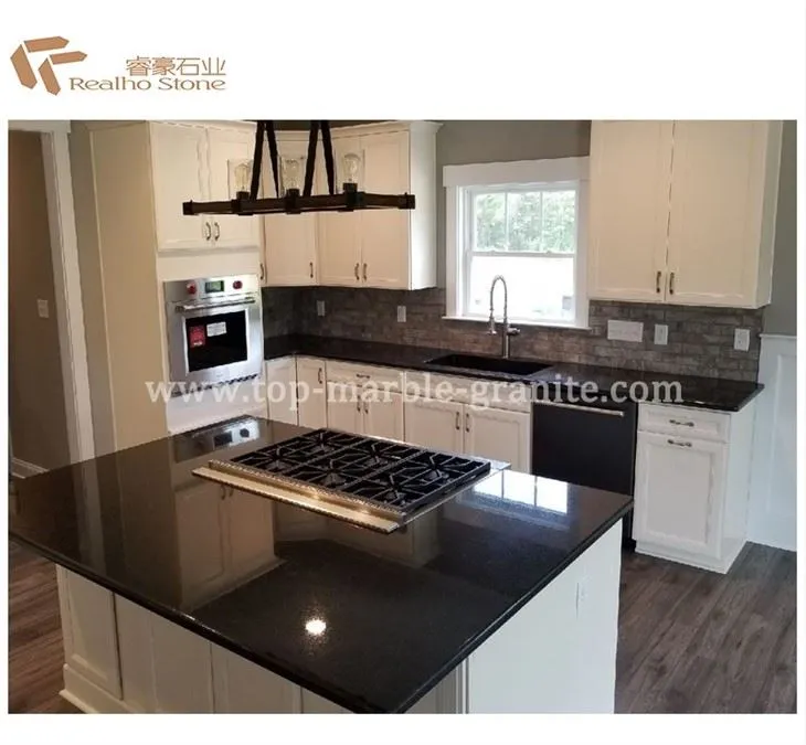 black pearl granite kitchen