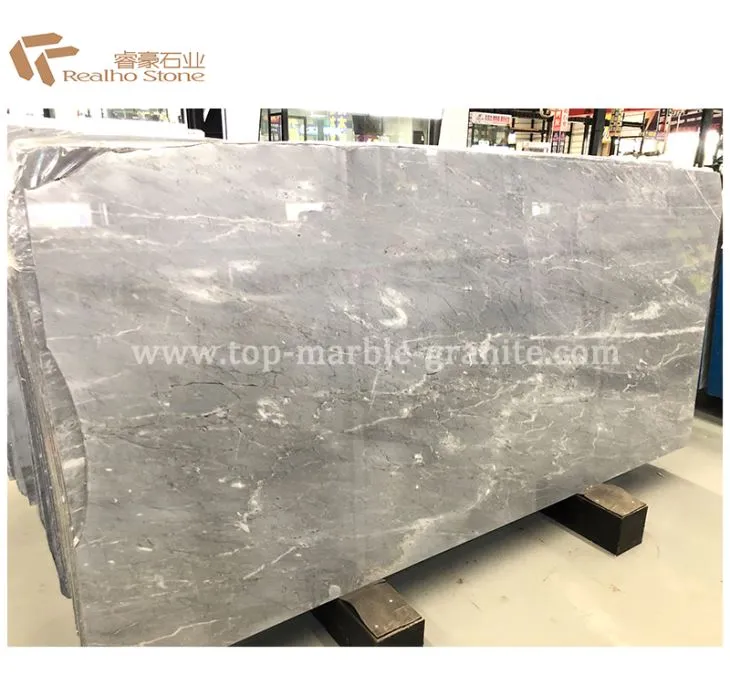 Losas de mármol gris real para azulejos exteriores de pared