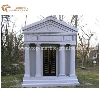Mausoleo familiar de granito americano de gran tamaño