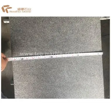 Azulejos de granito negro para construcción