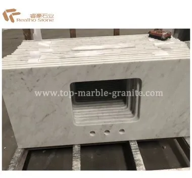 Encimera de mármol de Carrara
