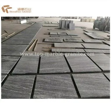 G302 Nero Gris Santiago Granito Para Driveway