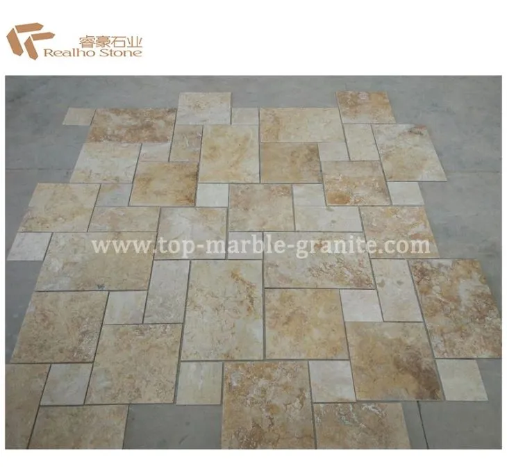 french travertine tile