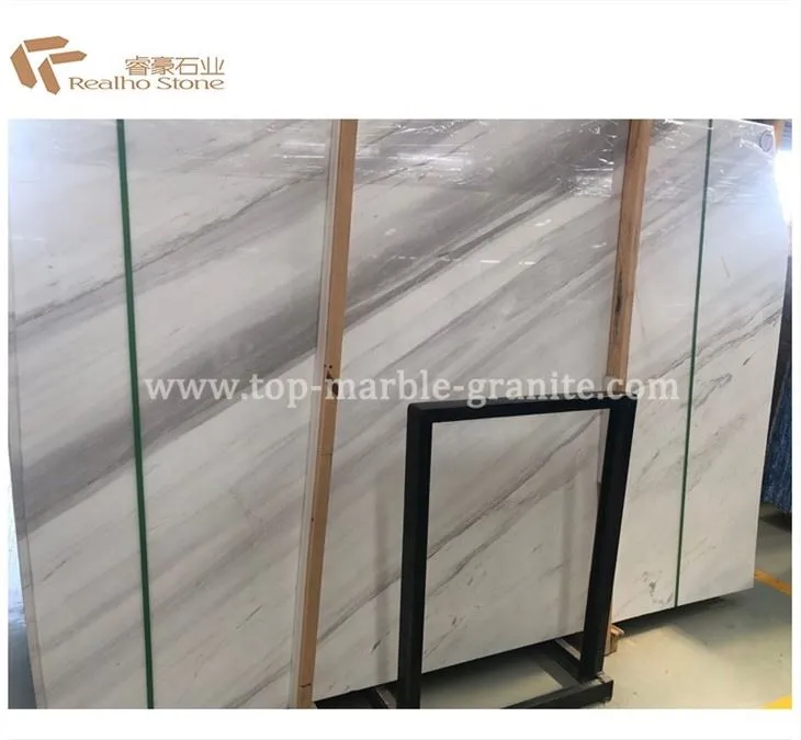 white dolomite slabs