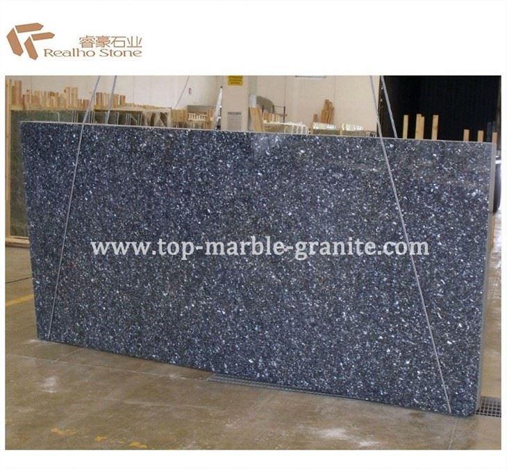 Encimeras de cocina de granito azul perla