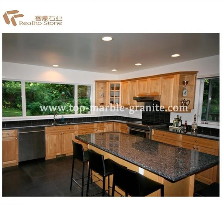 Blue Pearl Granite Kitchen Countertops