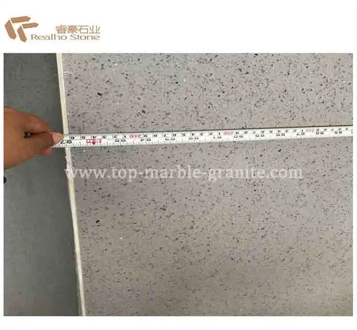 crystal grey quartz worktop