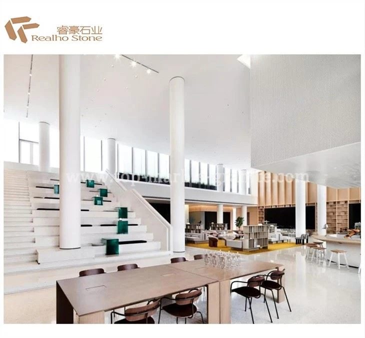 terrazzo tile white
