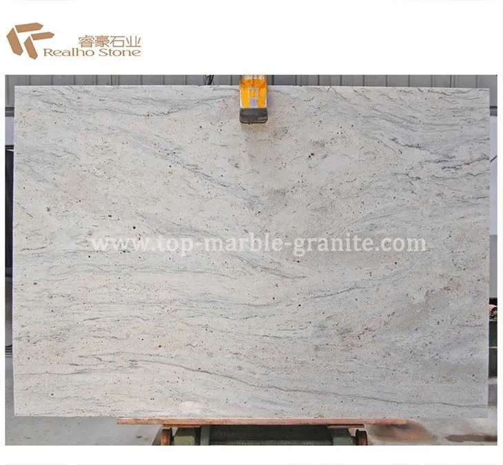 River White Granite Slab