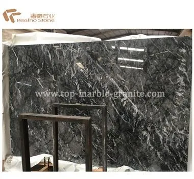 Losas de mármol pulido de alta calidad Grigio Carnico para baño de azulejos