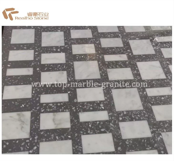 Azulejos de mosaico de terrazo