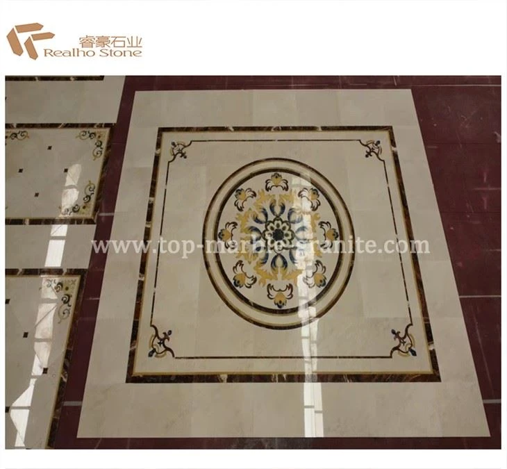 Medallones de mosaico de piso