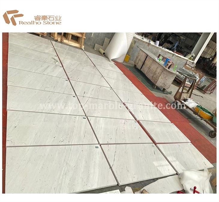 polaris white marble tiles