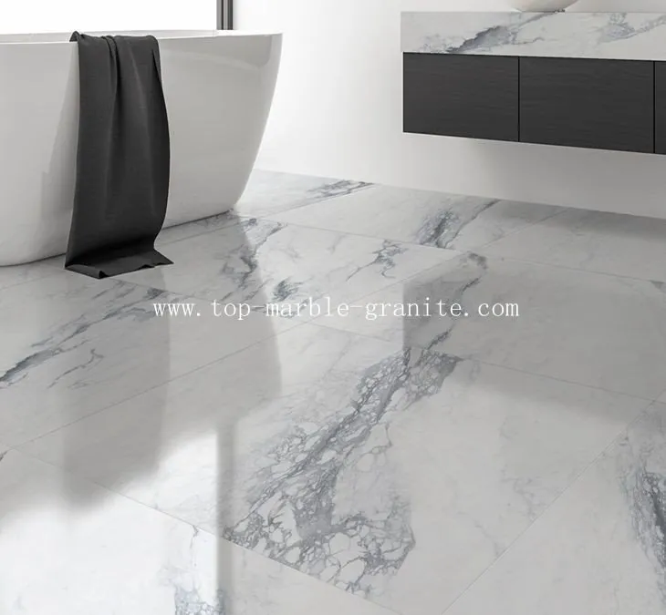 grey marble floor