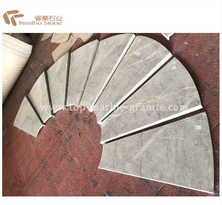 marble spiral stair