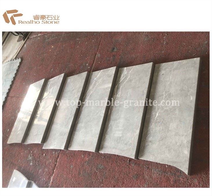 marble stairs skirting