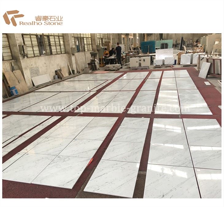Azulejos de mármol natural italiano Calacatta white Stone para paredes y suelos