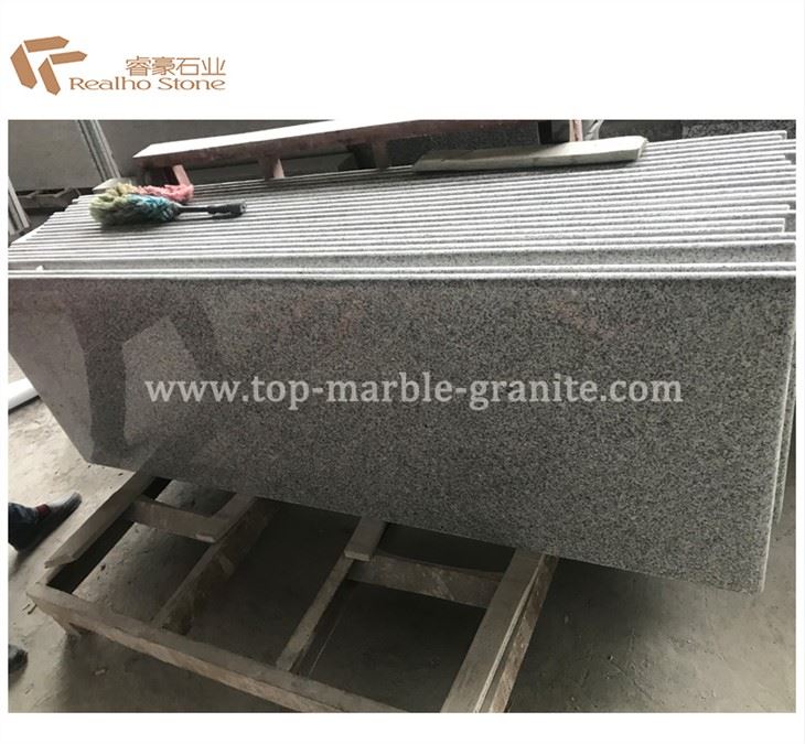 Encimera gris prefabricada de la teja del granito G603 para el cuarto de baño de la cocina