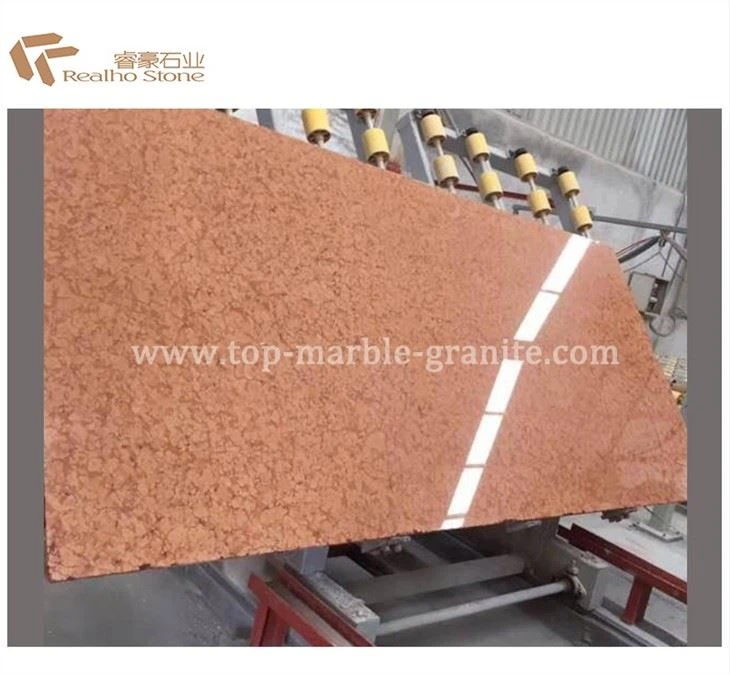 red natural stone