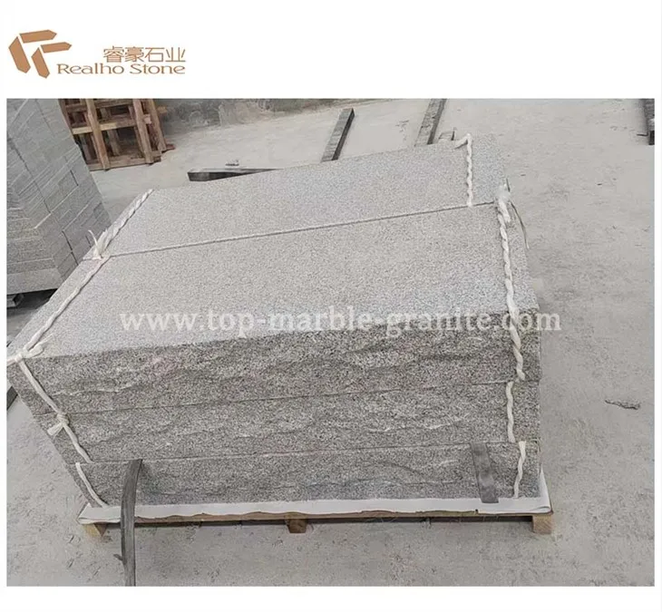 Borde de entrada de adoquines de adoquines de granito G603