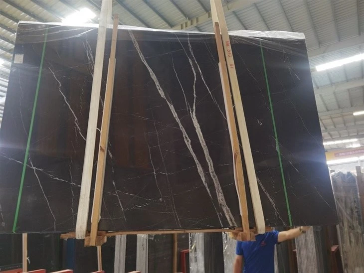 black marquina marble slab